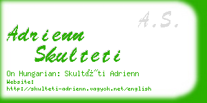 adrienn skulteti business card